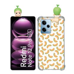 Coque Renforcée Pour Xiaomi Redmi Note 12 Pro 5G Angel Hippers Melon