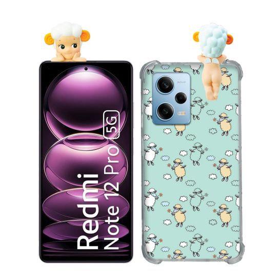 Coque Renforcée Pour Xiaomi Redmi Note 12 Pro 5G Angel Hippers Mouton