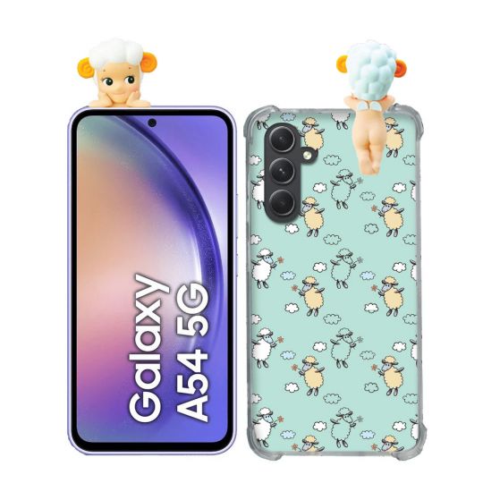 Coque Renforcée Pour Samsung Galaxy A54 5G Angel Hippers Mouton