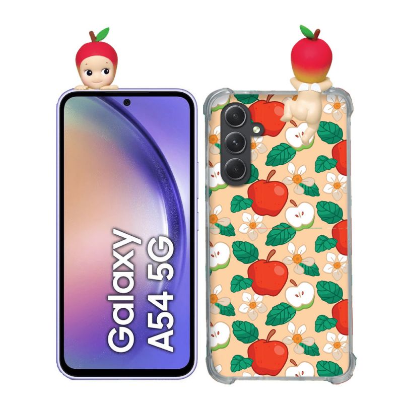 Coque Renforcée Pour Samsung Galaxy A54 5G Angel Hippers Pomme