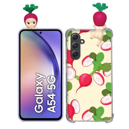 Coque Renforcée Pour Samsung Galaxy A54 5G Angel Hippers Radis