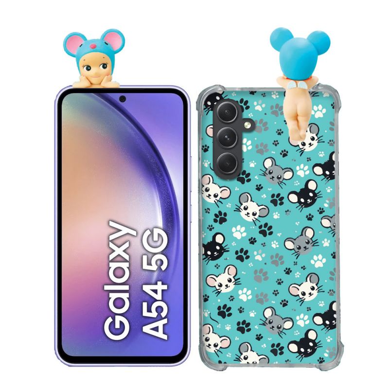 Coque Renforcée Pour Samsung Galaxy A54 5G Angel Hippers Souris
