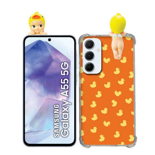 Coque Renforcée Pour Samsung Galaxy A55 5G Angel Hippers Canard