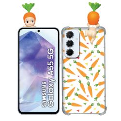 Coque Renforcée Pour Samsung Galaxy A55 5G Angel Hippers Carotte