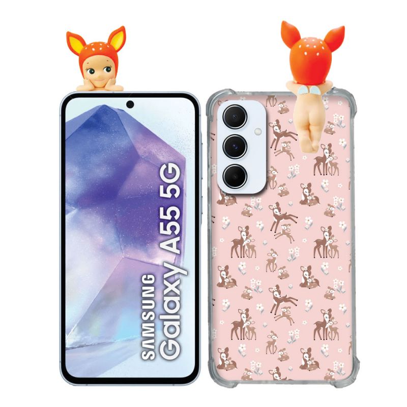 Coque Renforcée Pour Samsung Galaxy A55 5G Angel Hippers Faon