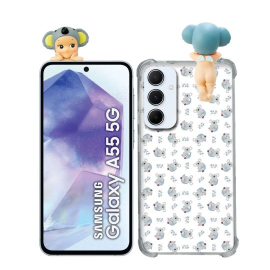 Coque Renforcée Pour Samsung Galaxy A55 5G Angel Hippers Koala