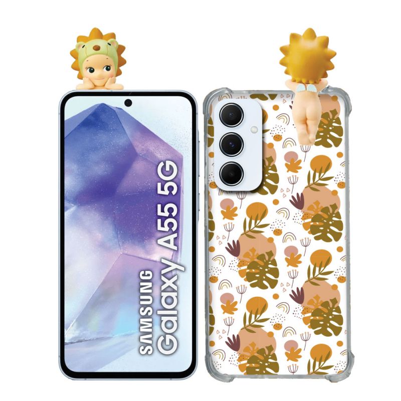 Coque Renforcée Pour Samsung Galaxy A55 5G Angel Hippers Lion