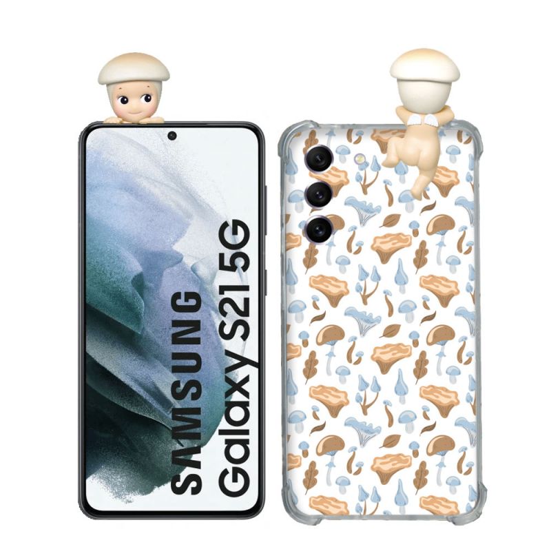 Coque Renforcée Pour Samsung Galaxy S21 Angel Hippers Champignon