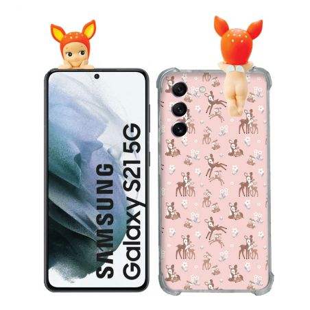Coque Renforcée Pour Samsung Galaxy S21 Angel Hippers Faon