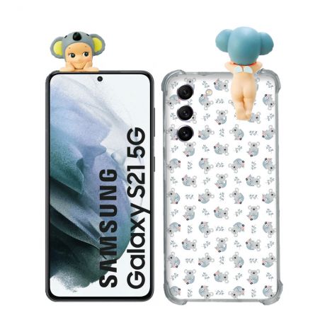 Coque Renforcée Pour Samsung Galaxy S21 Angel Hippers Koala