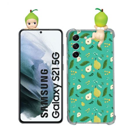 Coque Renforcée Pour Samsung Galaxy S21 Angel Hippers Poire