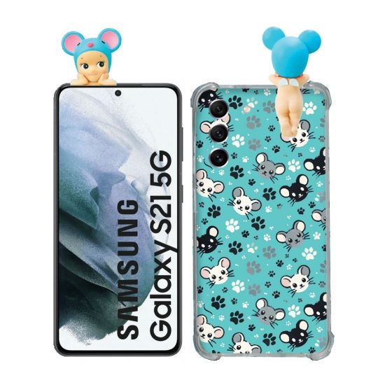 Coque Renforcée Pour Samsung Galaxy S21 Angel Hippers Souris