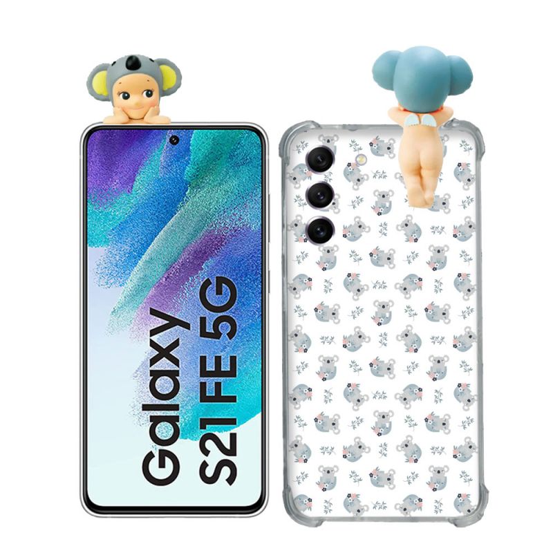 Coque Renforcée Pour Samsung Galaxy S21 FE / S21FE Angel Hippers Koala