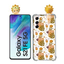 Coque Renforcée Pour Samsung Galaxy S21 FE / S21FE Angel Hippers Lion