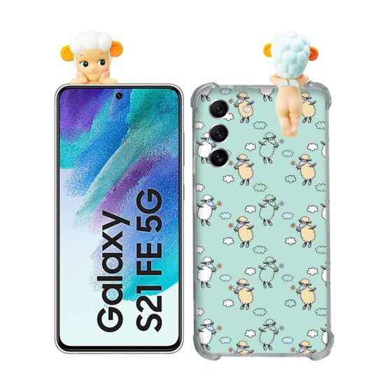 Coque Renforcée Pour Samsung Galaxy S21 FE / S21FE Angel Hippers Mouton