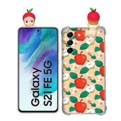 Coque Renforcée Pour Samsung Galaxy S21 FE / S21FE Angel Hippers Pomme
