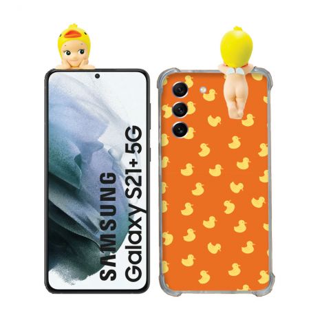Coque Renforcée Pour Samsung Galaxy S21 Plus Angel Hippers Canard