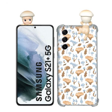 Coque Renforcée Pour Samsung Galaxy S21 Plus Angel Hippers Champignon
