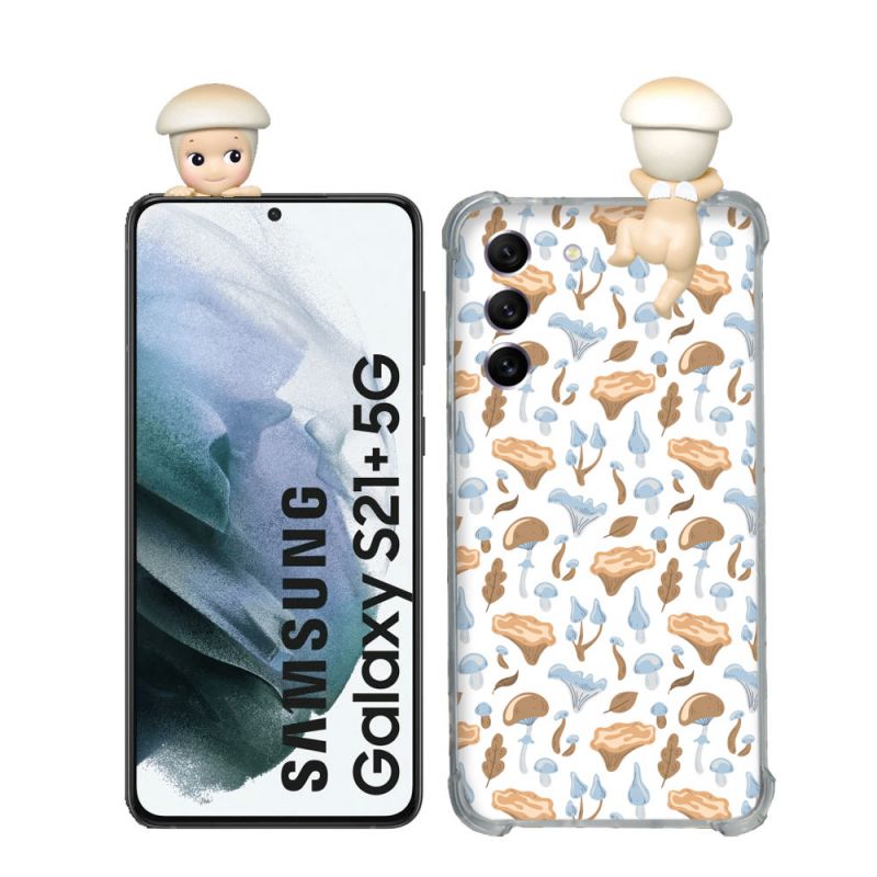 Coque Renforcée Pour Samsung Galaxy S21 Plus Angel Hippers Champignon