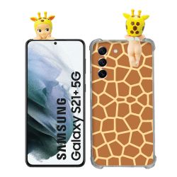 Coque Renforcée Pour Samsung Galaxy S21 Plus Angel Hippers Girafe