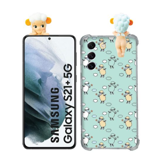 Coque Renforcée Pour Samsung Galaxy S21 Plus Angel Hippers Mouton