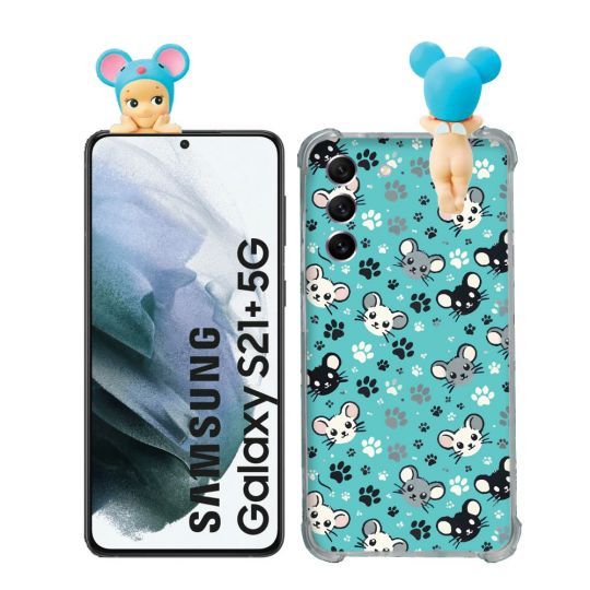 Coque Renforcée Pour Samsung Galaxy S21 Plus Angel Hippers Souris