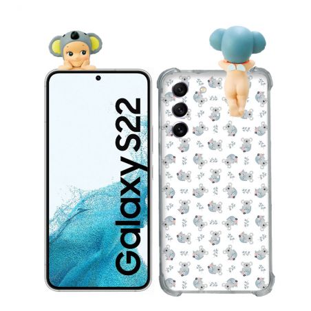 Coque Renforcée Pour Samsung Galaxy S22 Angel Hippers Koala