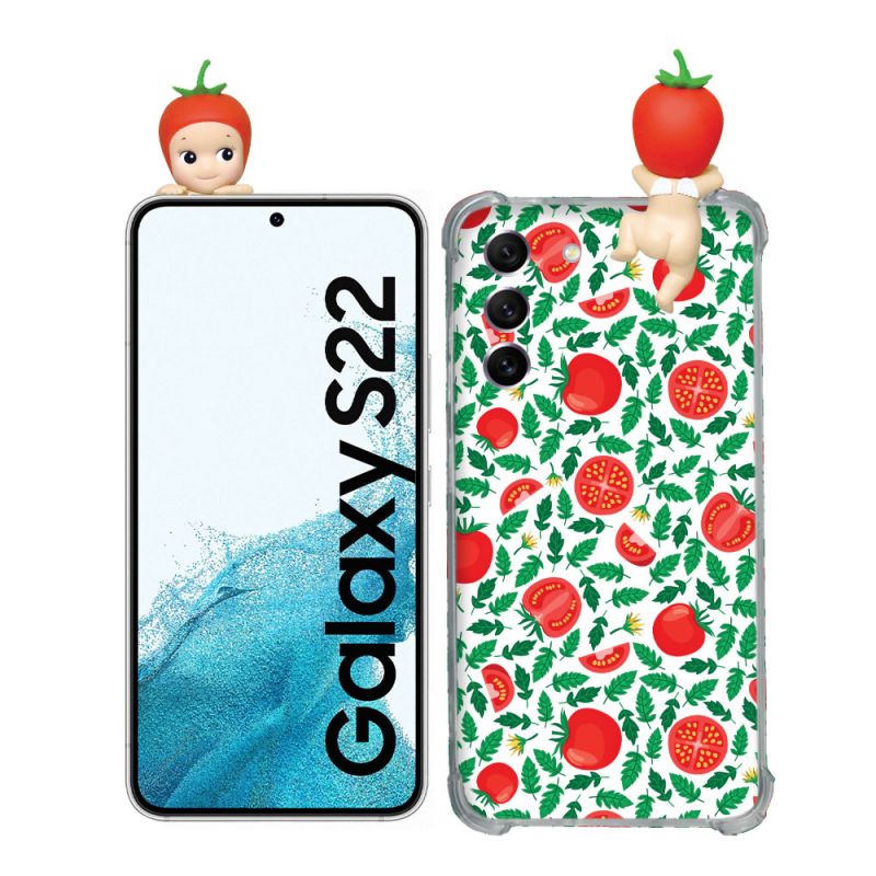 Coque Renforcée Pour Samsung Galaxy S22 Angel Hippers Tomate
