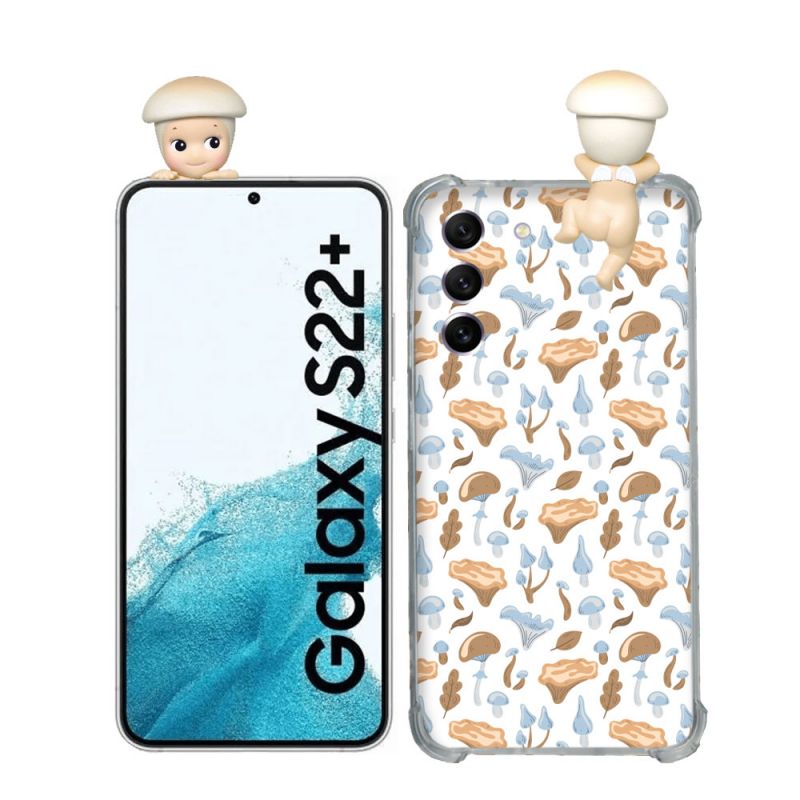 Coque Renforcée Pour Samsung Galaxy S22 Plus Angel Hippers Champignon