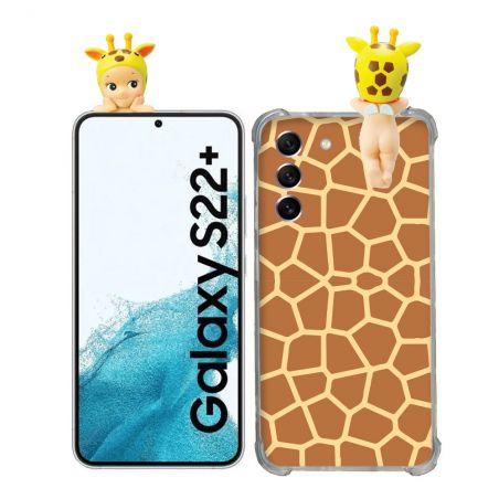 Coque Renforcée Pour Samsung Galaxy S22 Plus Angel Hippers Girafe