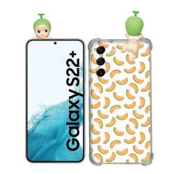 Coque Renforcée Pour Samsung Galaxy S22 Plus Angel Hippers Melon