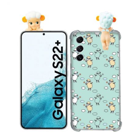 Coque Renforcée Pour Samsung Galaxy S22 Plus Angel Hippers Mouton