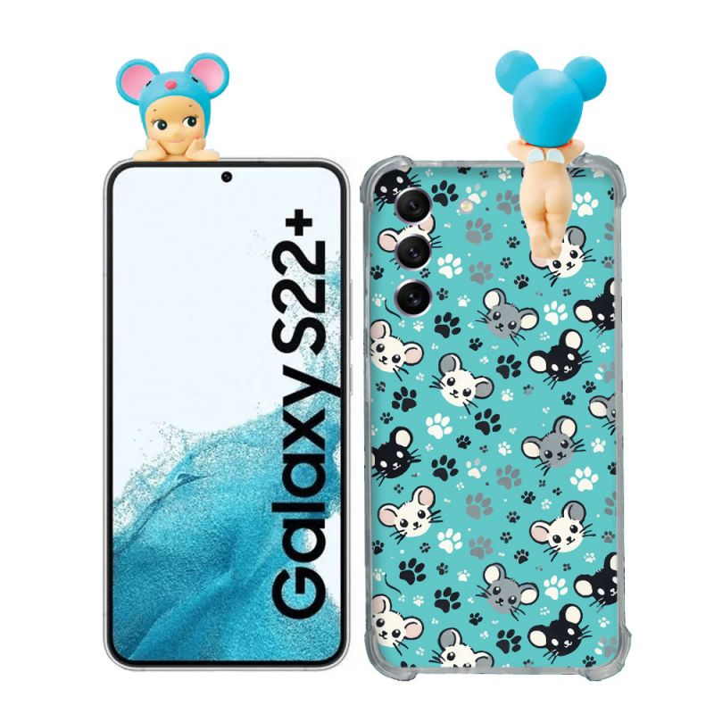 Coque Renforcée Pour Samsung Galaxy S22 Plus Angel Hippers Souris