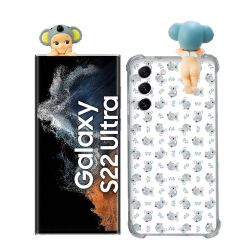 Coque Renforcée Pour Samsung Galaxy S22 Ultra Angel Hippers Koala