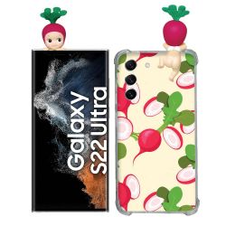 Coque Renforcée Pour Samsung Galaxy S22 Ultra Angel Hippers Radis