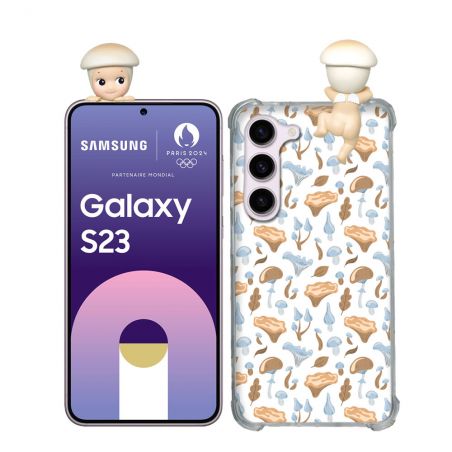 Coque Renforcée Pour Samsung Galaxy S23 Angel Hippers Champignon