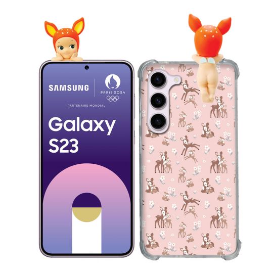 Coque Renforcée Pour Samsung Galaxy S23 Angel Hippers Faon