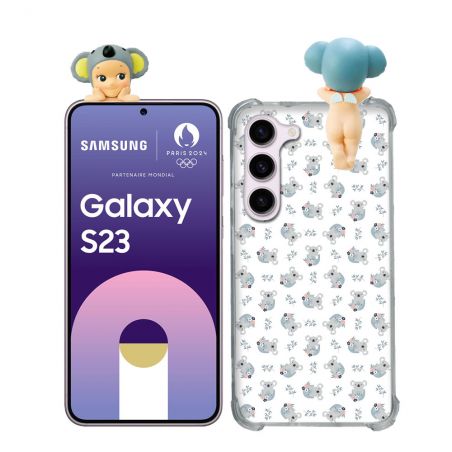 Coque Renforcée Pour Samsung Galaxy S23 Angel Hippers Koala