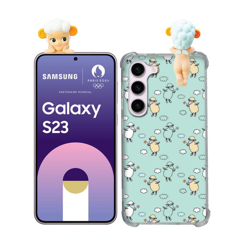 Coque Renforcée Pour Samsung Galaxy S23 Angel Hippers Mouton