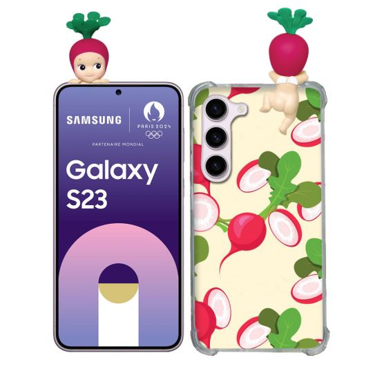Coque Renforcée Pour Samsung Galaxy S23 Angel Hippers Radis