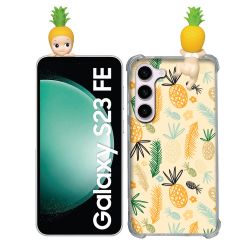 Coque Renforcée Pour Samsung Galaxy S23 FE Angel Hippers Ananas