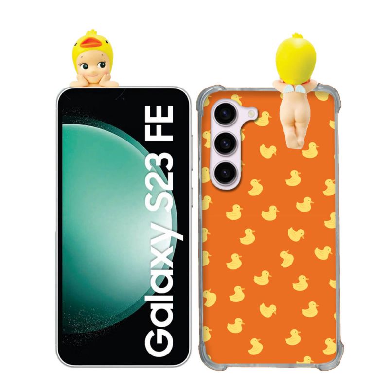Coque Renforcée Pour Samsung Galaxy S23 FE Angel Hippers Canard