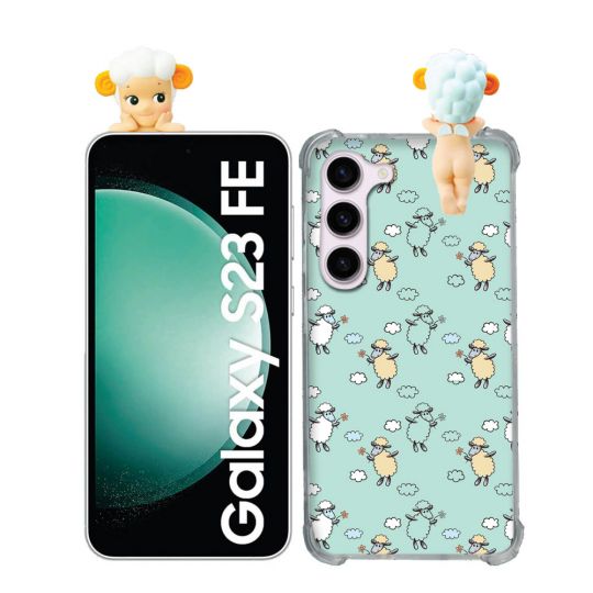 Coque Renforcée Pour Samsung Galaxy S23 FE Angel Hippers Mouton