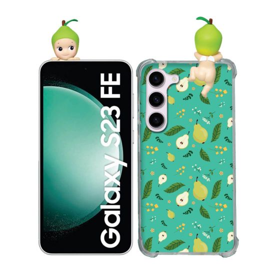 Coque Renforcée Pour Samsung Galaxy S23 FE Angel Hippers Poire