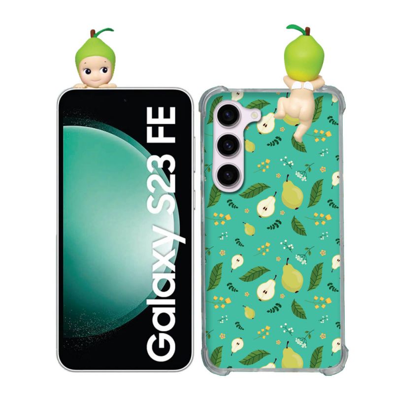 Coque Renforcée Pour Samsung Galaxy S23 FE Angel Hippers Poire