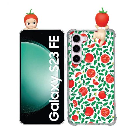 Coque Renforcée Pour Samsung Galaxy S23 FE Angel Hippers Tomate
