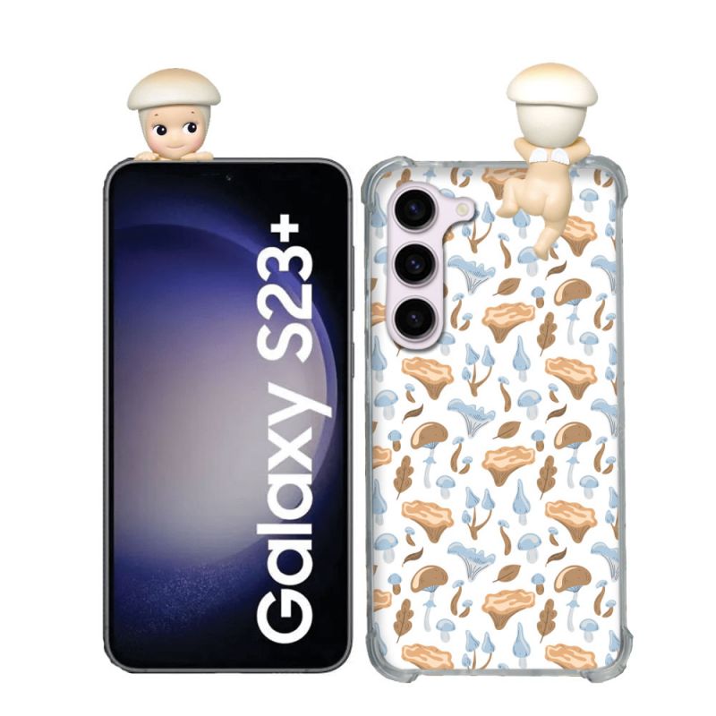 Coque Renforcée Pour Samsung Galaxy S23 Plus Angel Hippers Champignon