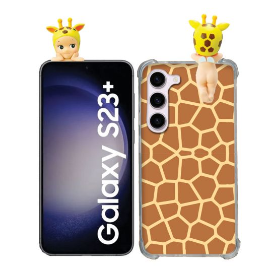 Coque Renforcée Pour Samsung Galaxy S23 Plus Angel Hippers Girafe