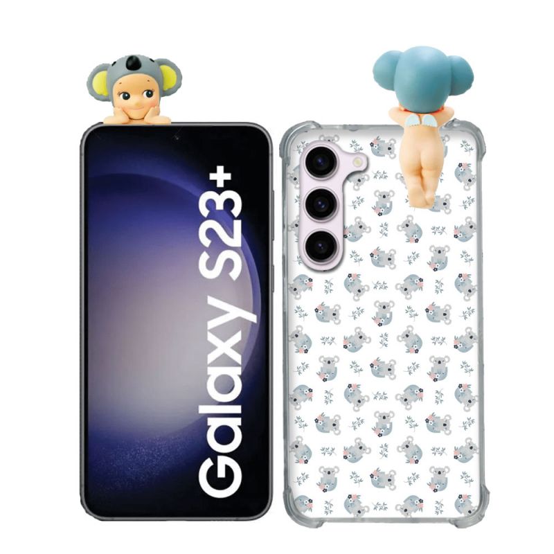 Coque Renforcée Pour Samsung Galaxy S23 Plus Angel Hippers Koala