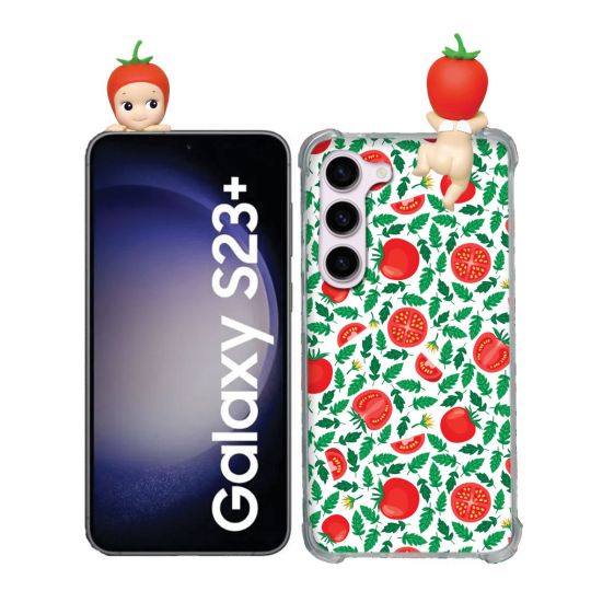 Coque Renforcée Pour Samsung Galaxy S23 Plus Angel Hippers Tomate